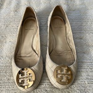 Tory Burch quilted flats